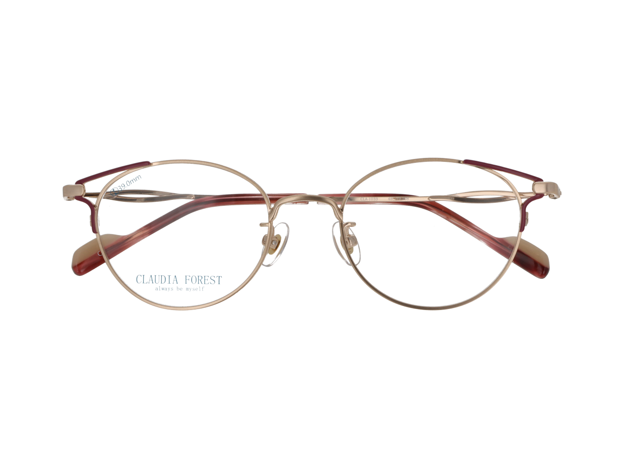 CLAUDIA FOREST 1033 CLA-1033（度付き可能）【全3色】｜愛眼