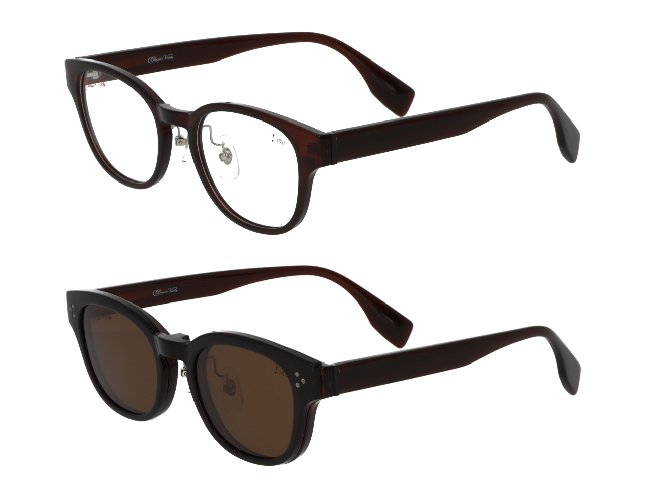 2WAYS GLASSES] CV-208MG（度付き可能）【全3色】｜愛眼公式