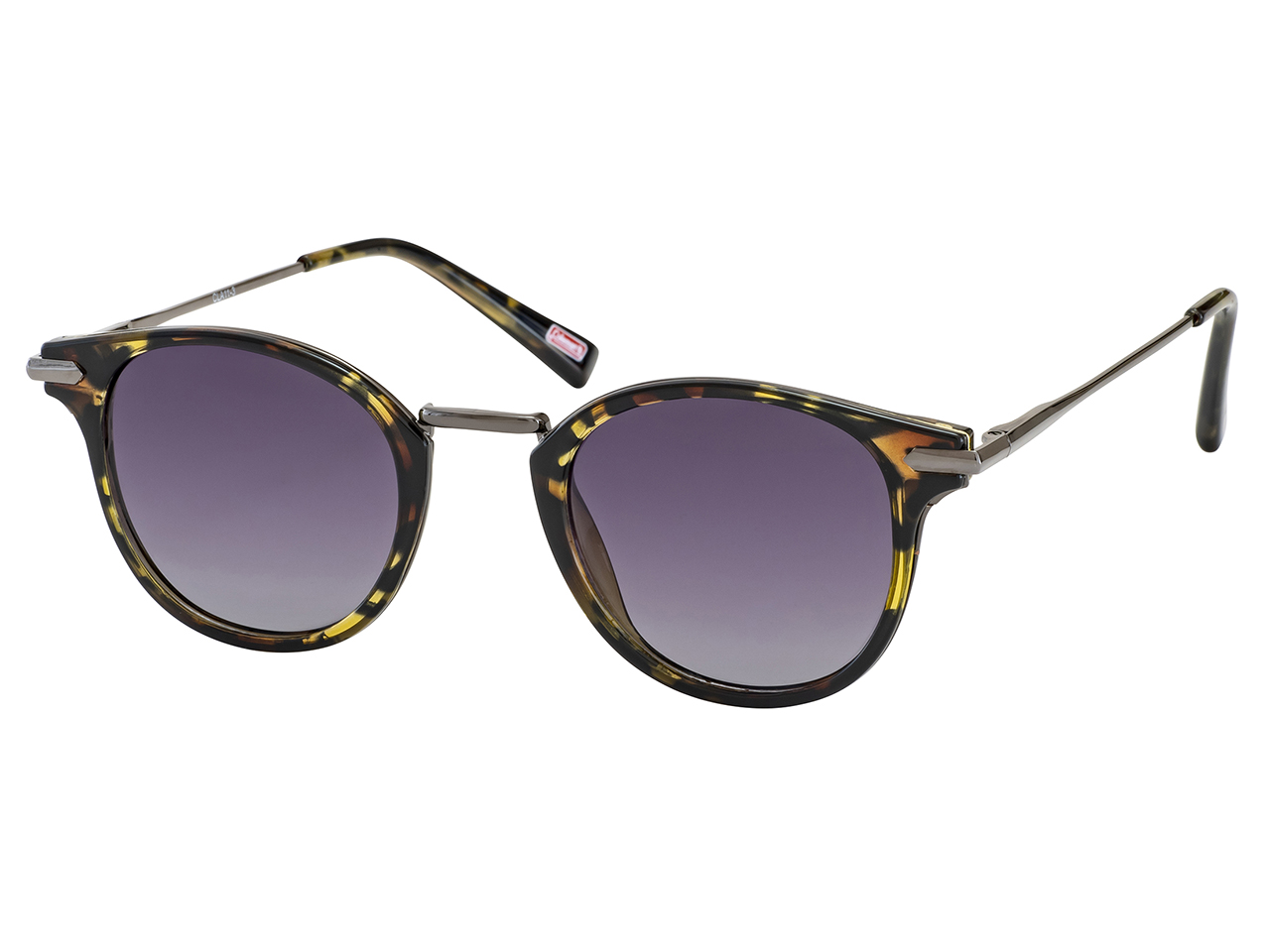 Col.3【フレーム】カーキデミ/ガンメタル【レンズ】パープルハーフ（トリアセ偏光）