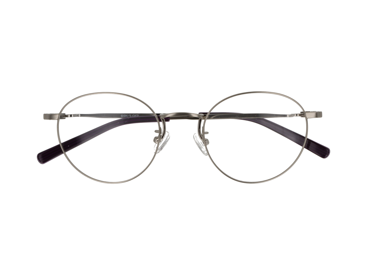 シンプルで日常生活にも使いやすいラウンド型のフレーム