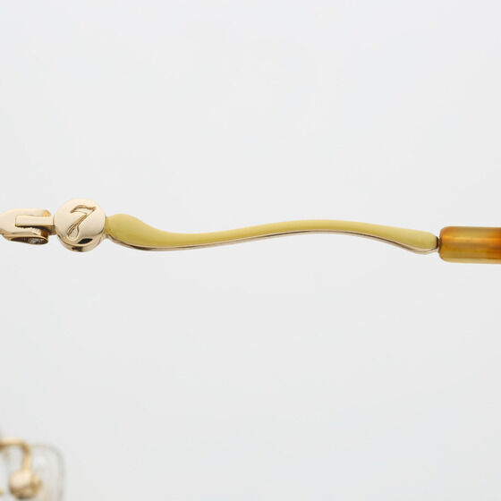 アイドリッシュセブン Classic Glasses Collection NAGI 六弥 ナギ  PCメガネ　イエローとゴールド色のテンプル