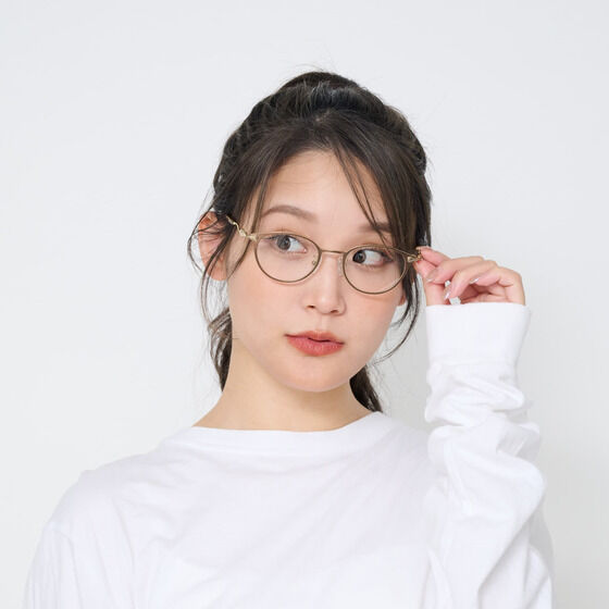 アイドリッシュセブン Classic Glasses Collection NAGI 六弥 ナギ  PCメガネ　女性着用イメージ