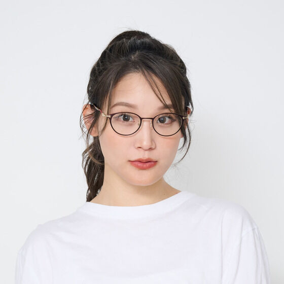 アイドリッシュセブン Classic Glasses CollectionRIKU 七瀬 陸 PCメガネ　女性着用イメージ