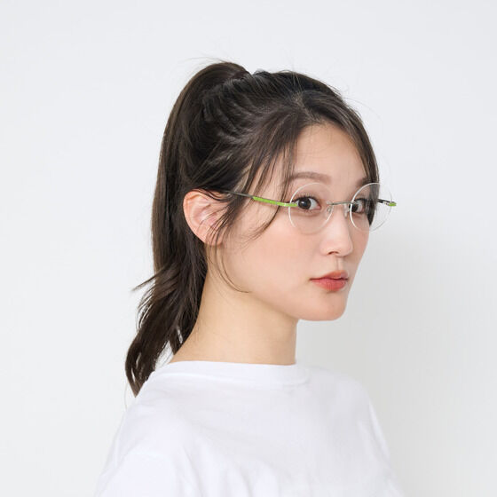 アイドリッシュセブン Classic Glasses Collection YUKI 千  PCメガネ　女性着用イメージ