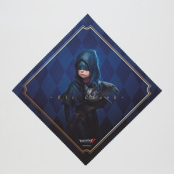 【眼鏡拭き】 サイズ：約180mm×180mm、素材：ナイロン、ポリエステル