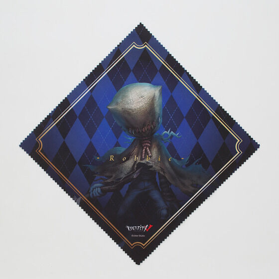 【眼鏡拭き】 サイズ：約180mm×180mm、素材：ナイロン、ポリエステル