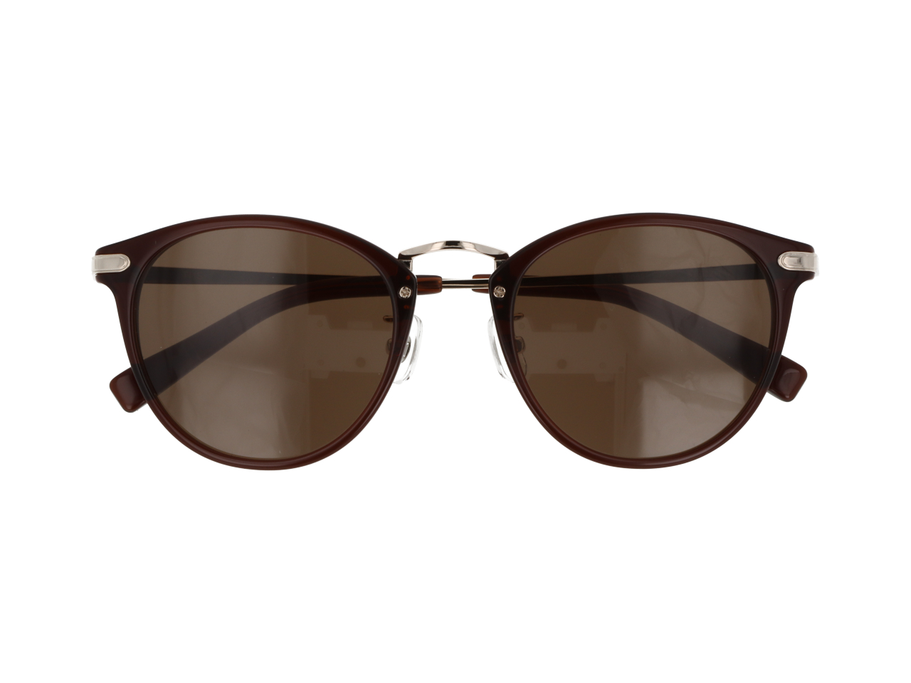 C-3　ブラウン×ライトゴールド レンズ AG01 ダークブラウン