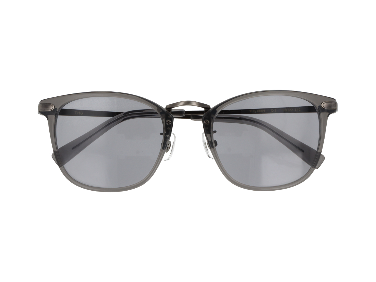 C-2　グレー×ヘアラインダークグレー  レンズAG10 スモーク