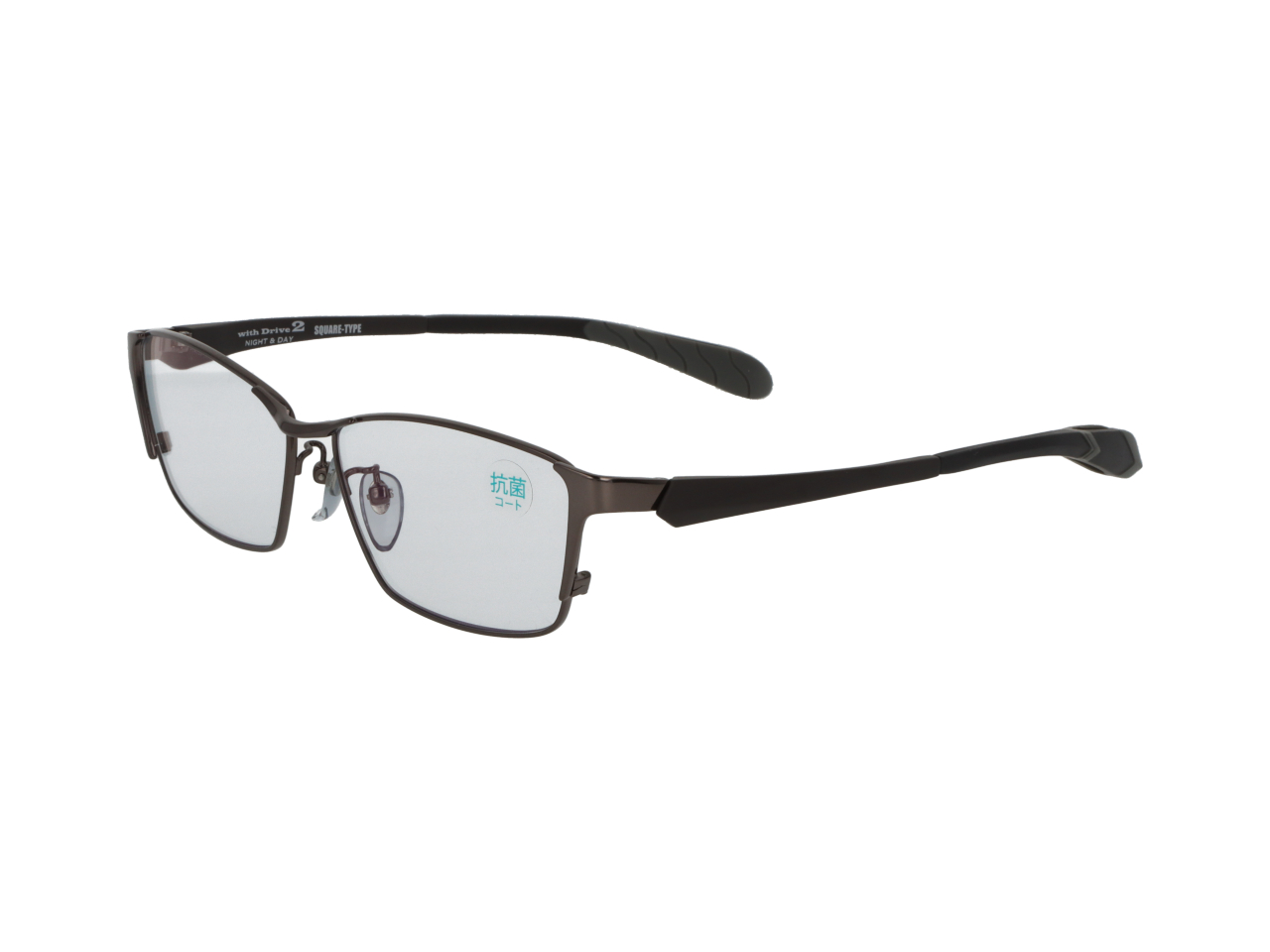 with Drive2　WD2-3003_C-2 GM【夜間対応サングラス】（度なし）