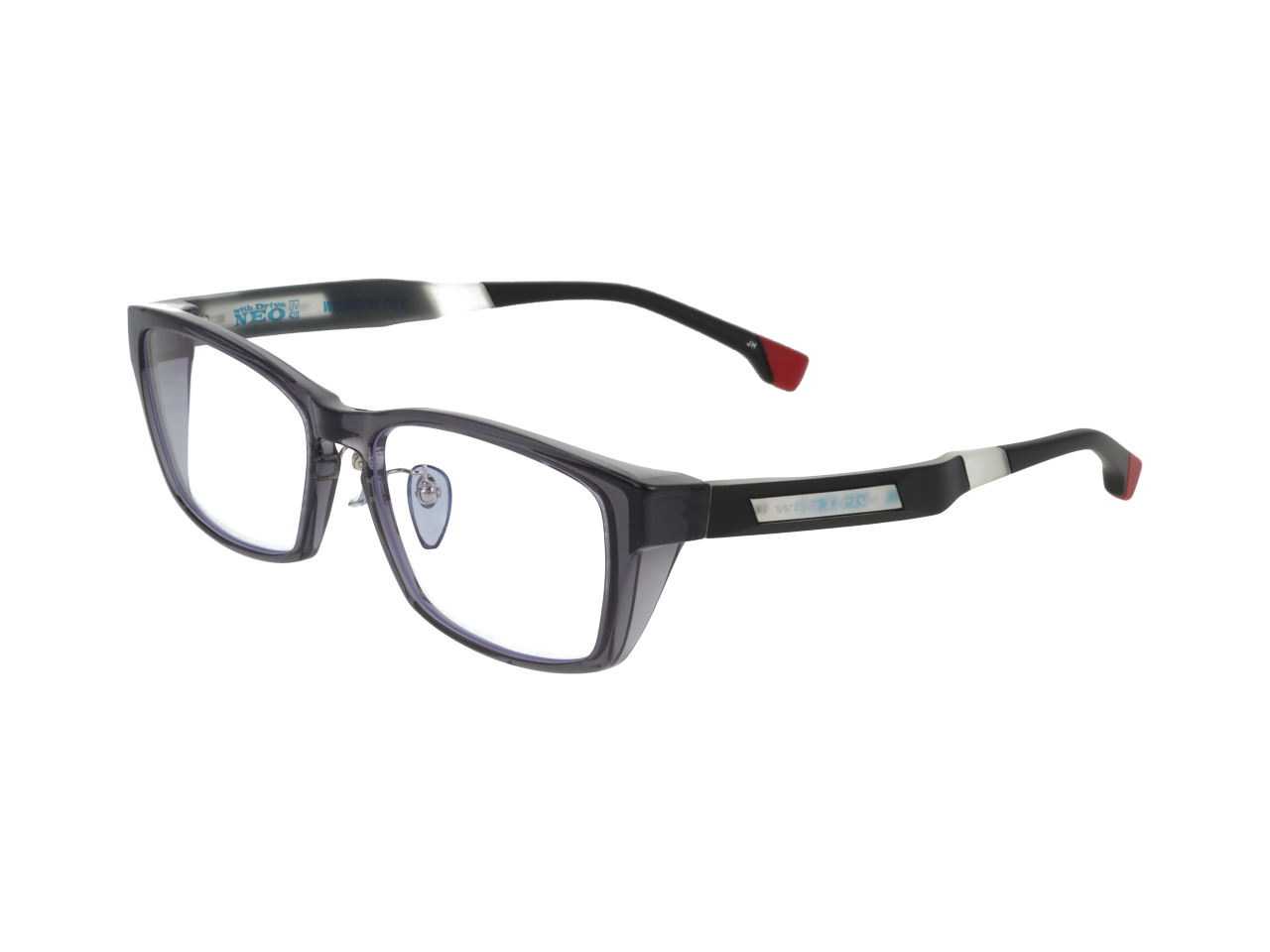 with Drive NEO 4001 C-2 CGR/MBK【夜間運転サングラス】（度なし）