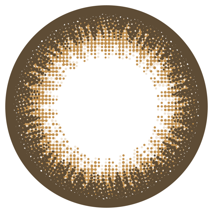 Ever Color 1day Natural　エバーカラーワンデー ナチュラル　シャンパンブラウン　レンズデザイン