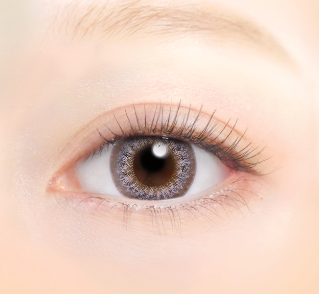 アイジェニック ハイカラーシリーズ　度なし　パールグレージュ