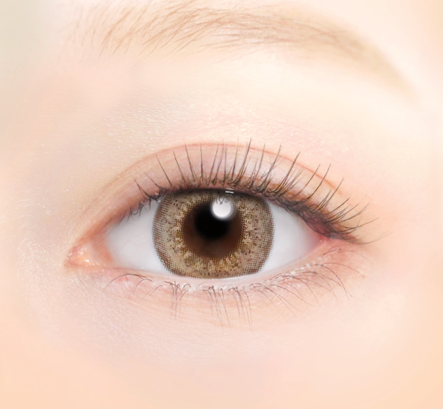 アイジェニック ハイカラーシリーズ　度なし　リュクスベージュ