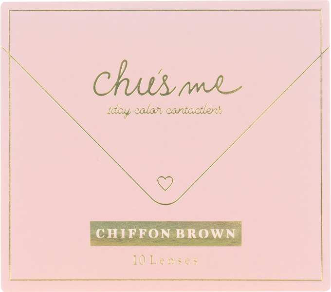 chu"s meチューズミー 　シフォンブラウン