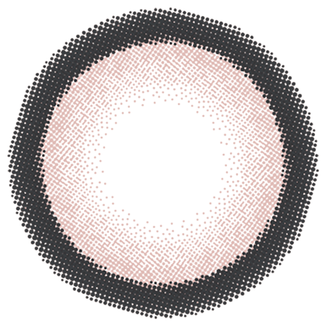 Flurryフルーリー　愛されウサギ　リングピンクブラウン　レンズデザイン