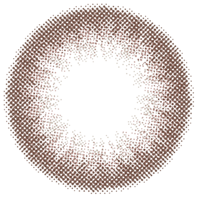 Flurryフルーリー　あざとあざらし　シアーベージュ　レンズデザイン