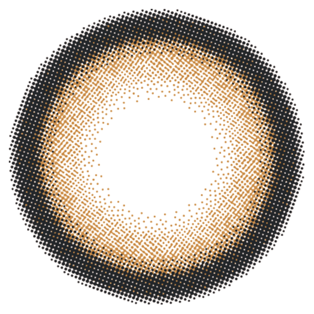 Flurryフルーリー　もふもふハムスター　リングオレンジブラウン　レンズデザイン