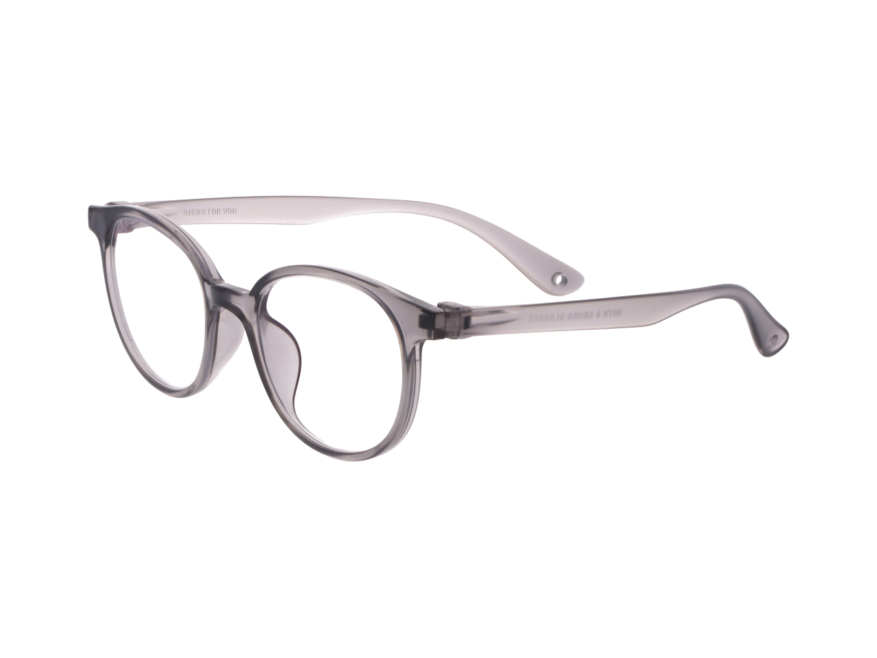 FORゆ3.0_ボスリントン-グレー。パーツは金属不使用で、サビません。快適な入浴ライフをお過ごしください。！お風呂用メガネ。