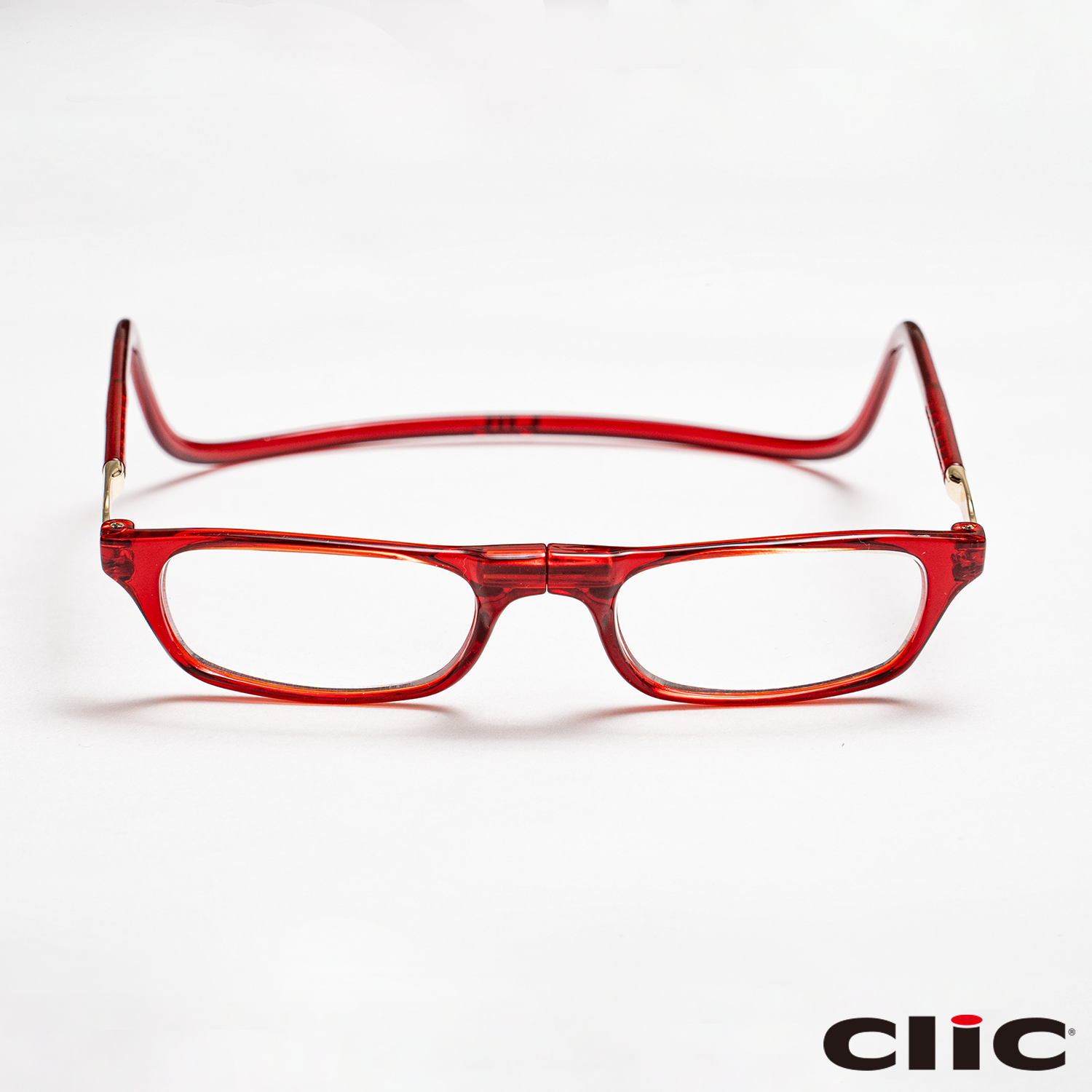 クリッククラシック クリックリーダー老眼鏡・リーディンググラス クリックショップオリジナル (マットブラウン， 2.00) クリックリーダー)Clic Readers 老眼鏡・リーディンググラス レッド +