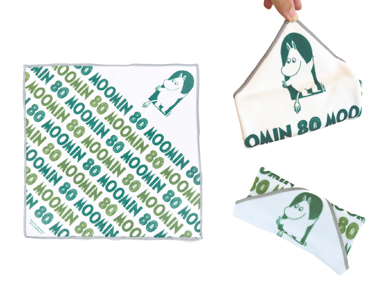 ムーミン 80周年記念マイクロファイバーラップクロス