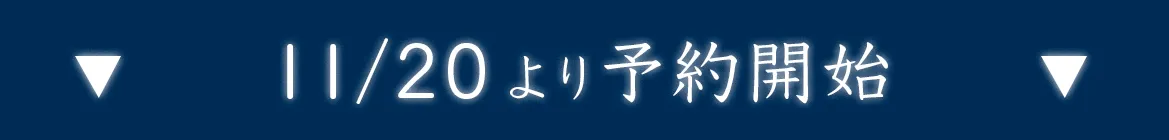11/20より予約開始