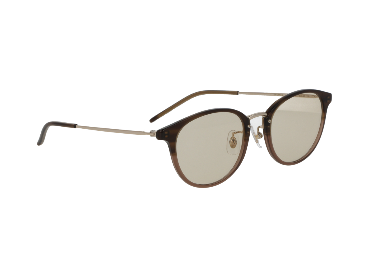 Col.3【ブラウンハーフ×ライトゴールド/ブラウン】