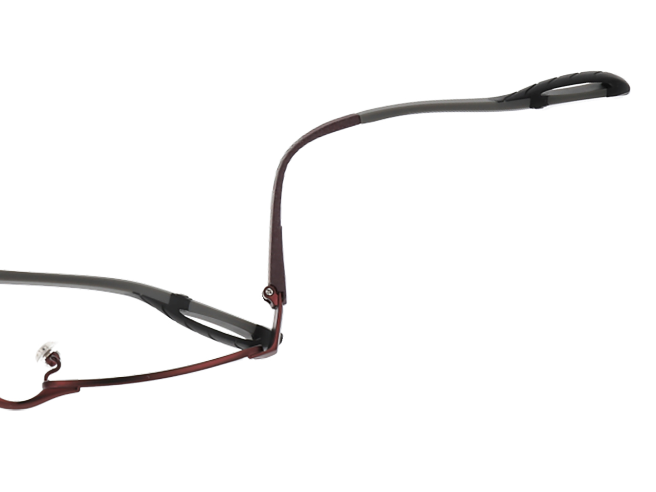 【スーパーエンプラ】 しなやかで軽量な成形樹脂テンプル。